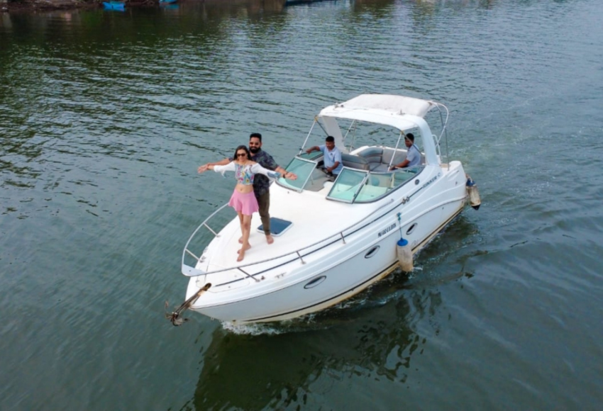 Yacht in Goa