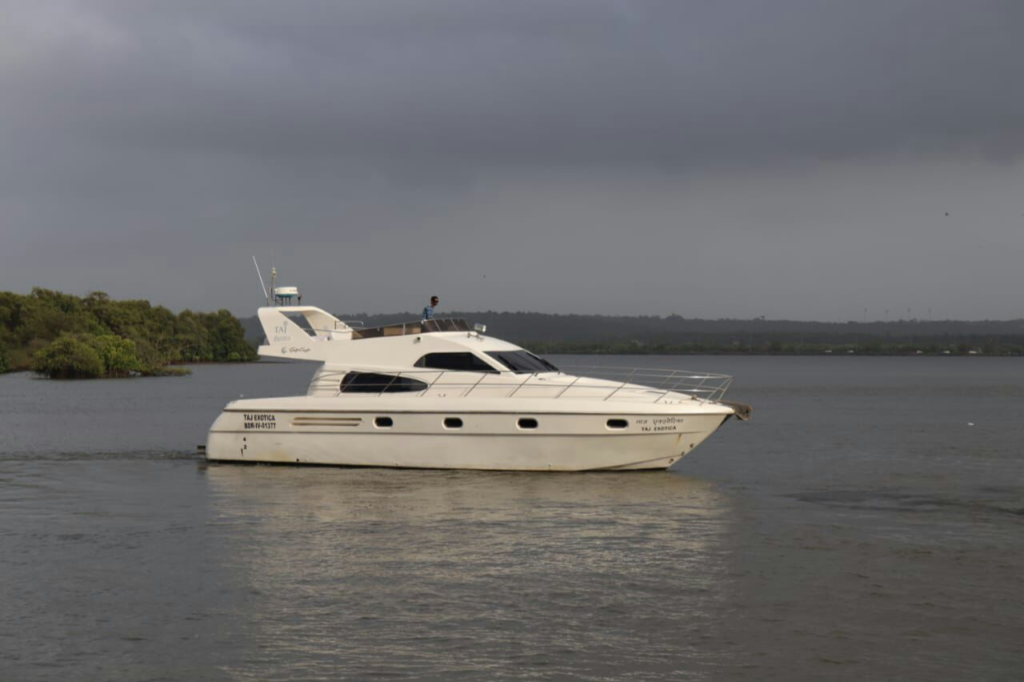 Yacht in Goa